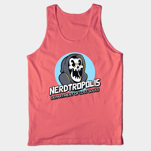 Grim Reaper Tank Top by nerdtropolis